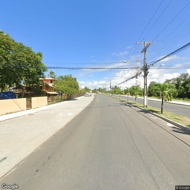 Imagem estática do "Street View" da localização