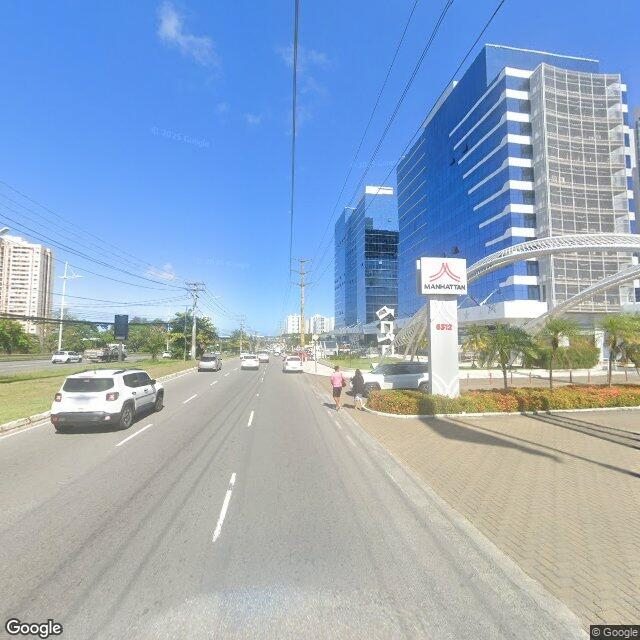 Imagem estática do "Street View" da localização