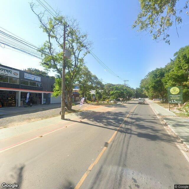 Imagem estática do "Street View" da localização