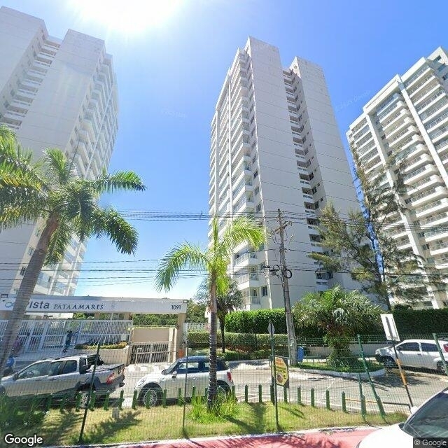 Imagem estática do "Street View" da localização