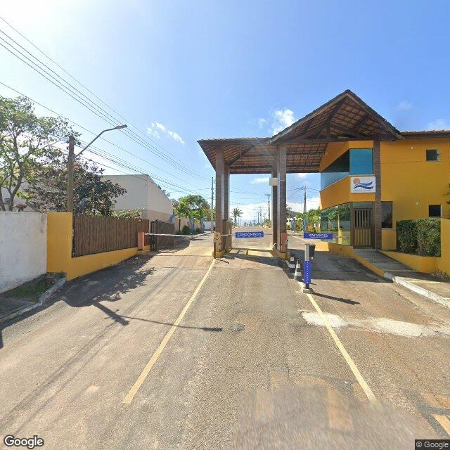 Imagem estática do "Street View" da localização