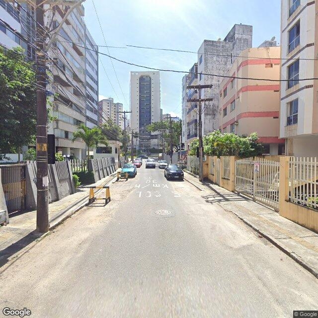 Imagem estática do "Street View" da localização