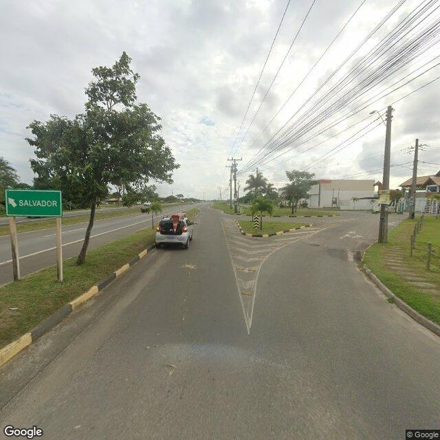 Imagem estática do "Street View" da localização