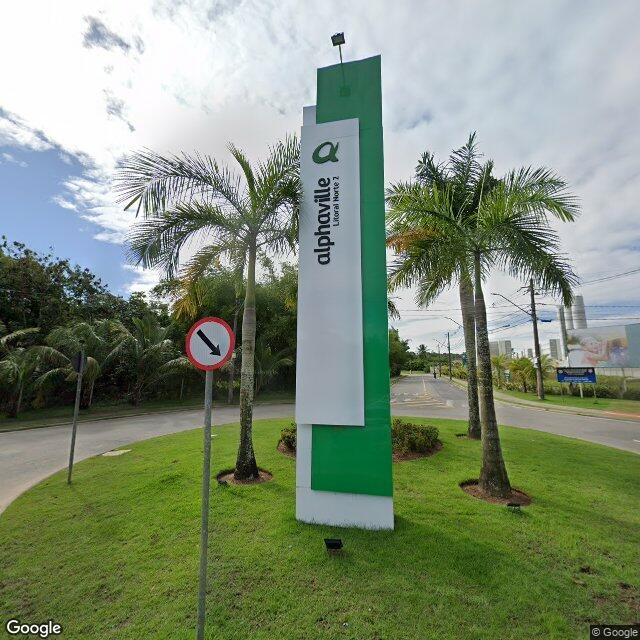 Imagem estática do "Street View" da localização