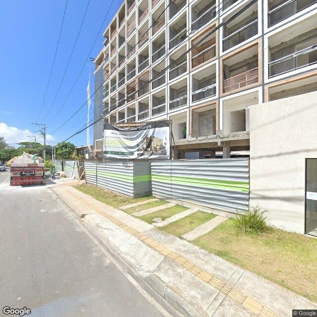 Imagem estática do "Street View" da localização