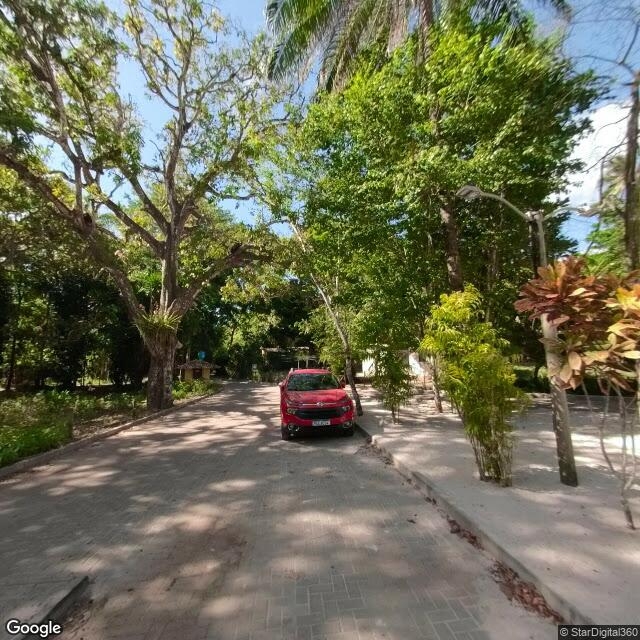 Imagem estática do "Street View" da localização