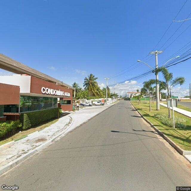 Imagem estática do "Street View" da localização