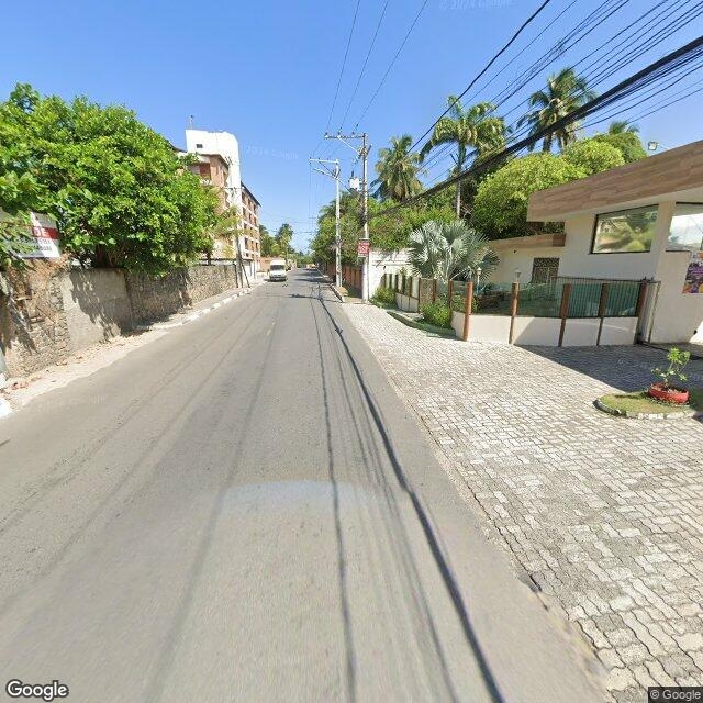 Imagem estática do "Street View" da localização