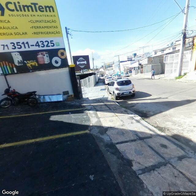 Imagem estática do "Street View" da localização