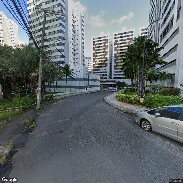 Imagem estática do "Street View" da localização