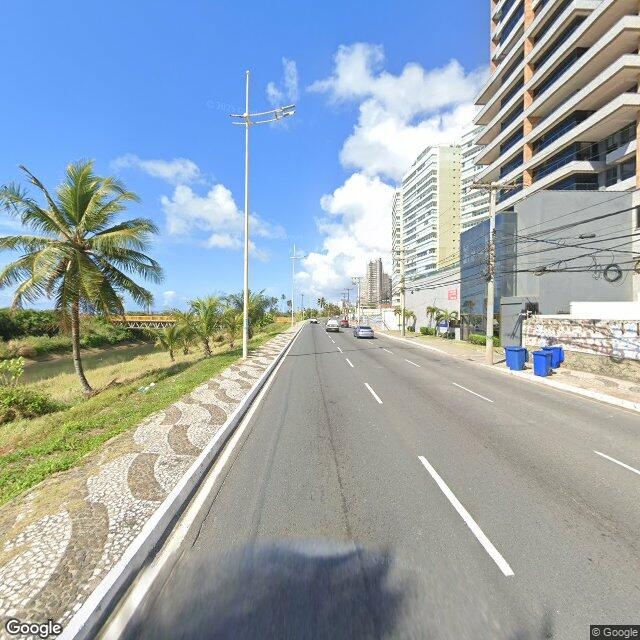 Imagem estática do "Street View" da localização