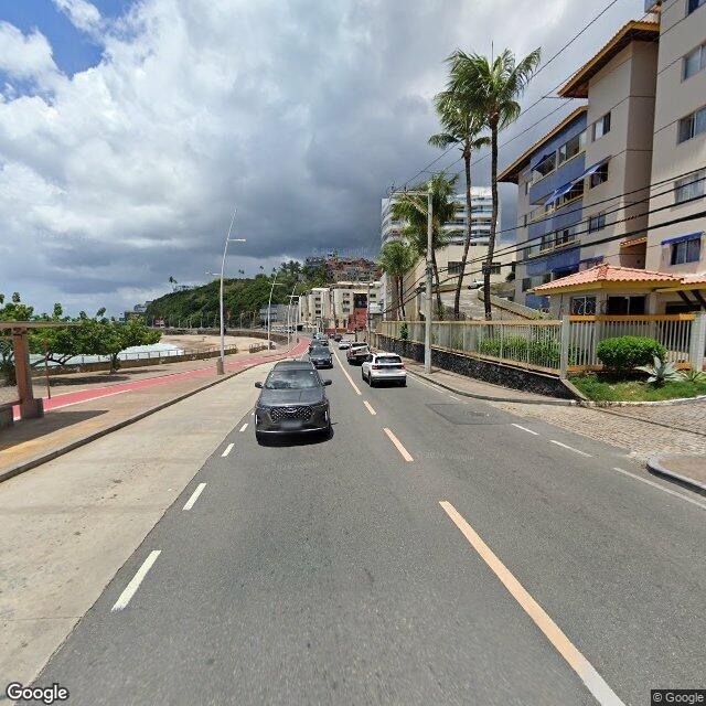 Imagem estática do "Street View" da localização