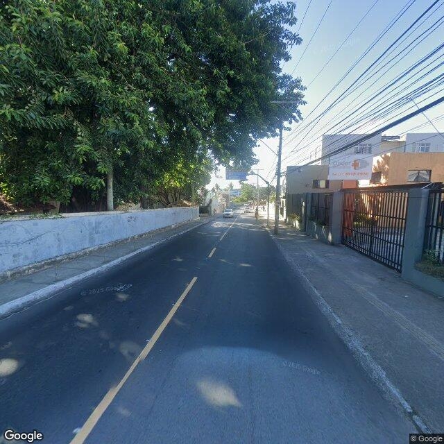 Imagem estática do "Street View" da localização