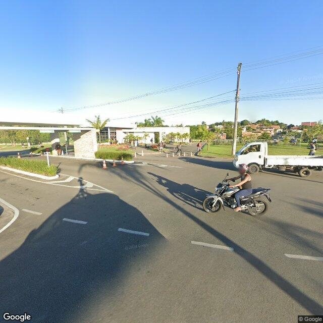 Imagem estática do "Street View" da localização