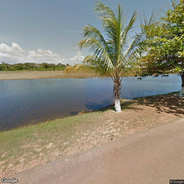 Imagem estática do "Street View" da localização