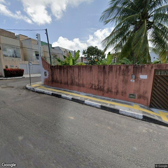 Imagem estática do "Street View" da localização