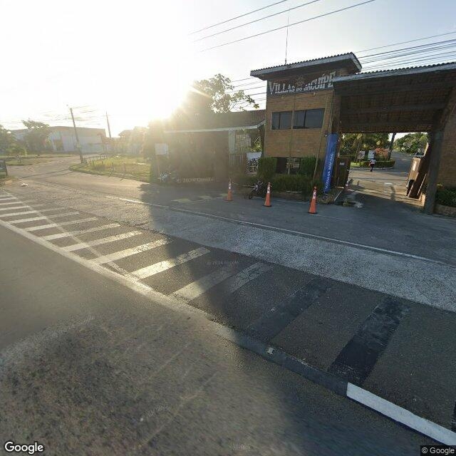 Imagem estática do "Street View" da localização