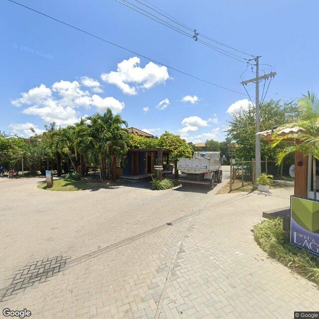 Imagem estática do "Street View" da localização