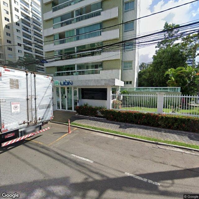 Imagem estática do "Street View" da localização