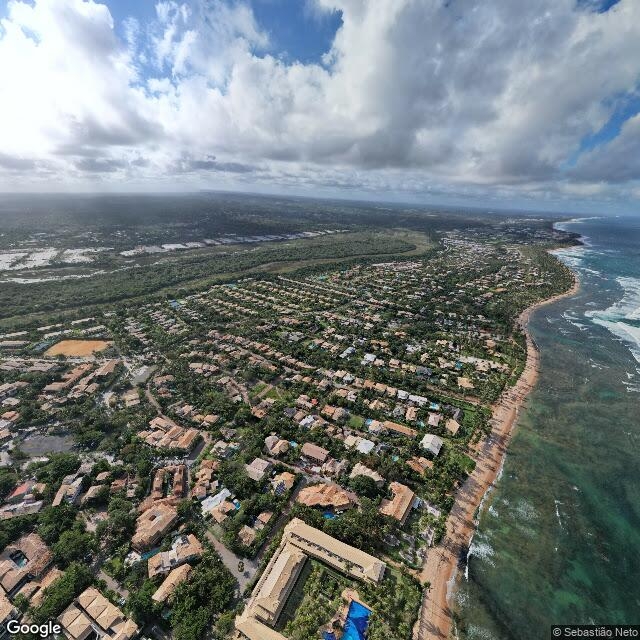 Imagem estática do "Street View" da localização