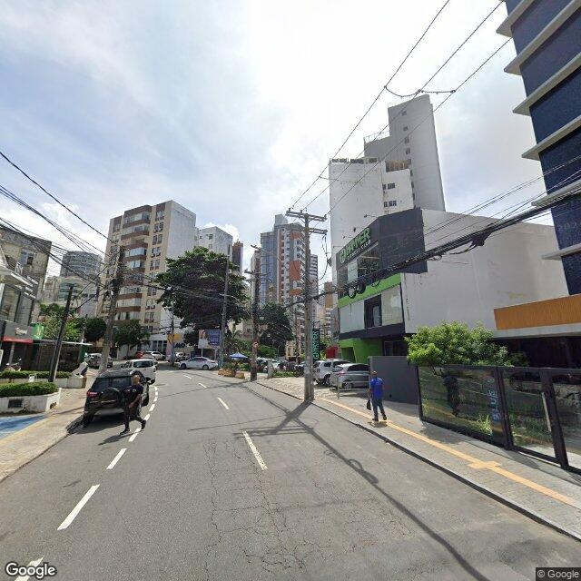 Imagem estática do "Street View" da localização