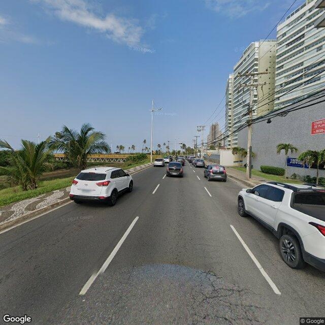 Imagem estática do "Street View" da localização