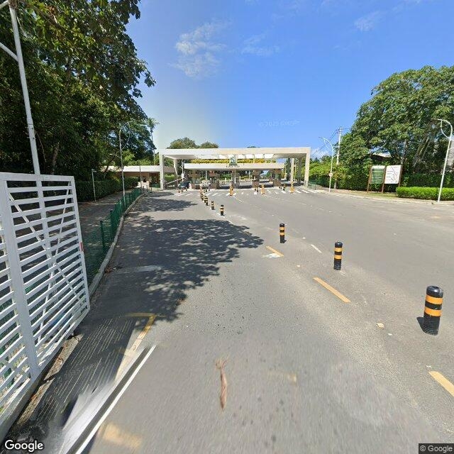 Imagem estática do "Street View" da localização