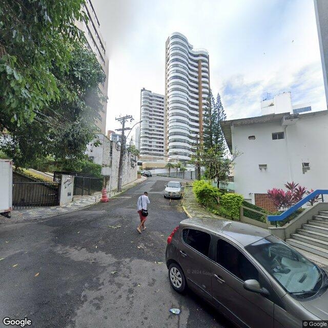 Imagem estática do "Street View" da localização