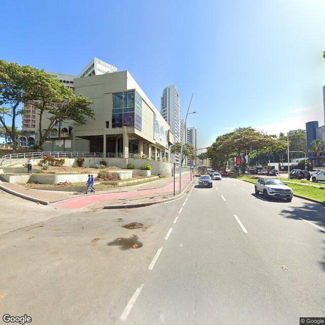 Imagem estática do "Street View" da localização