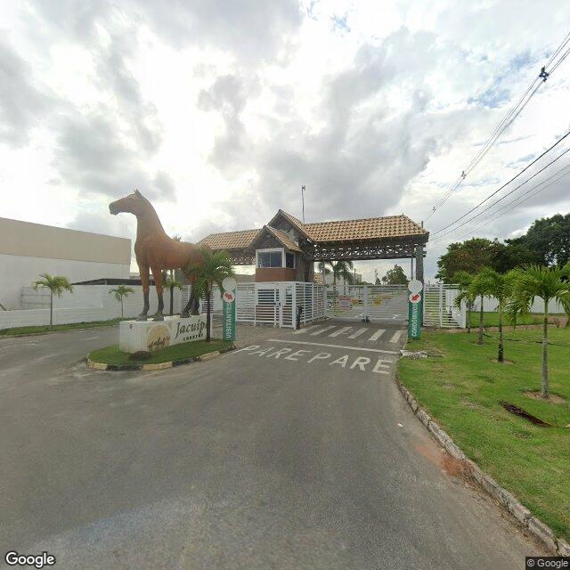 Imagem estática do "Street View" da localização