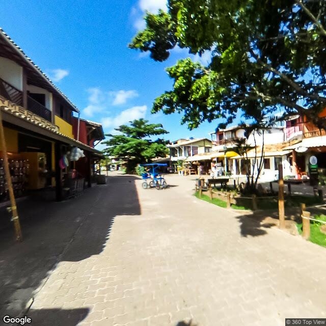 Imagem estática do "Street View" da localização