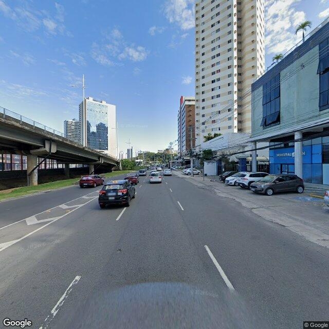 Imagem estática do "Street View" da localização