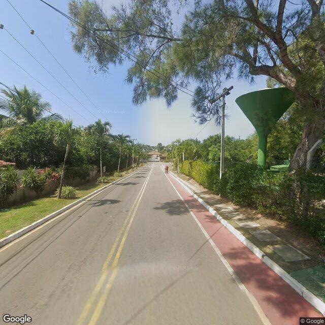 Imagem estática do "Street View" da localização