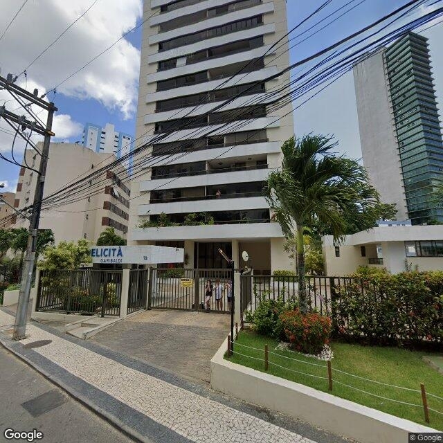 Imagem estática do "Street View" da localização