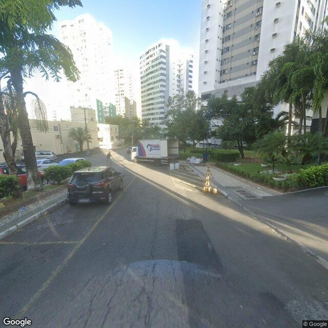 Imagem estática do "Street View" da localização