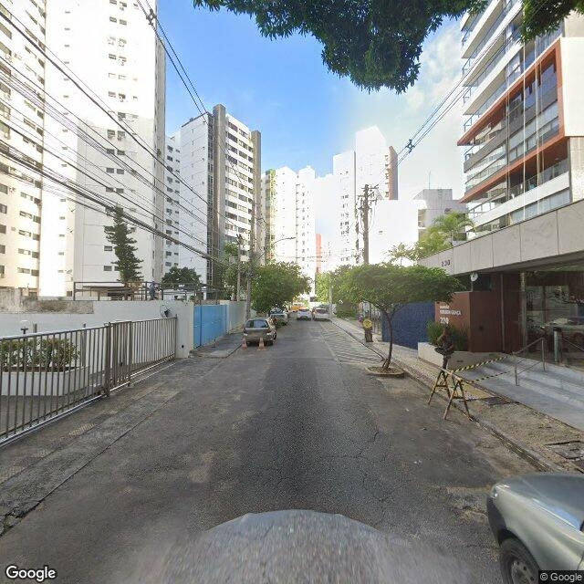 Imagem estática do "Street View" da localização