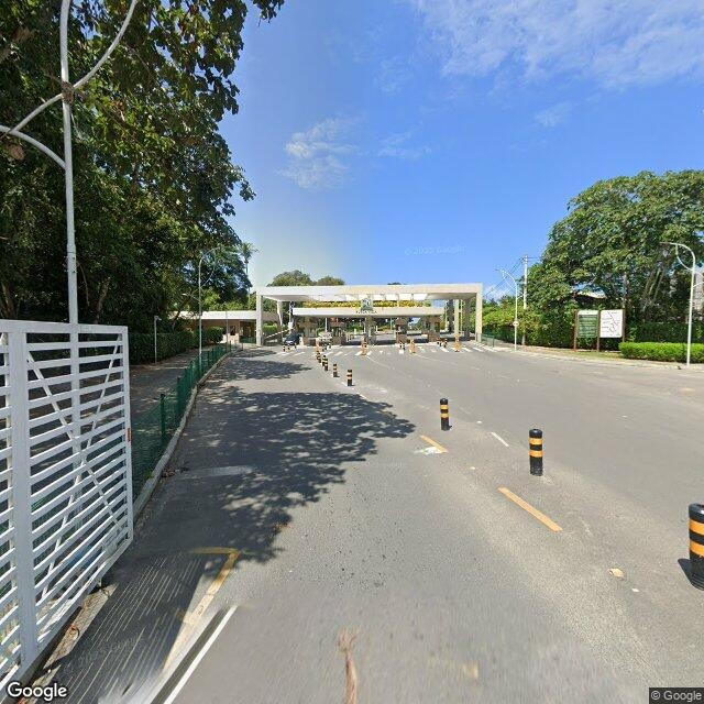 Imagem estática do "Street View" da localização