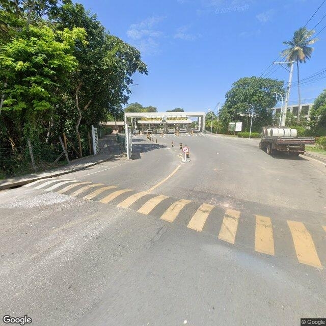 Imagem estática do "Street View" da localização