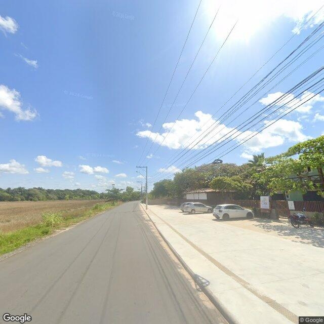 Imagem estática do "Street View" da localização