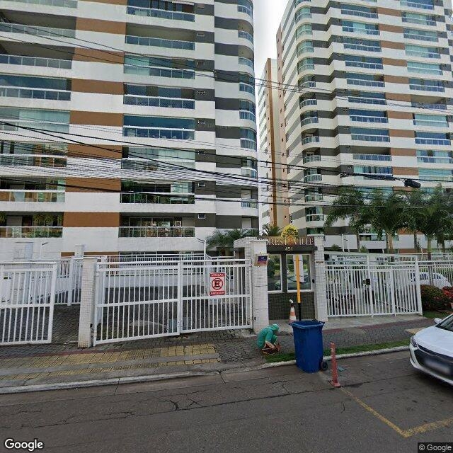 Imagem estática do "Street View" da localização