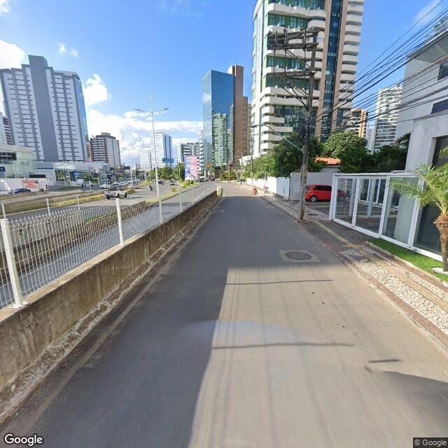 Imagem estática do "Street View" da localização