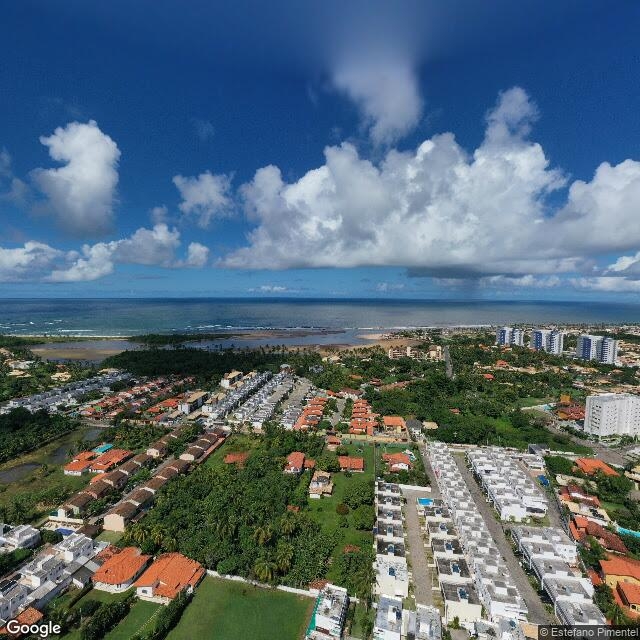 Imagem estática do "Street View" da localização