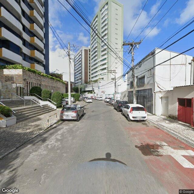 Imagem estática do "Street View" da localização