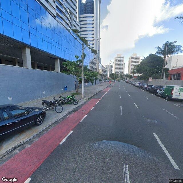 Imagem estática do "Street View" da localização