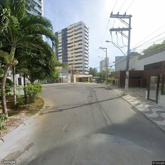 Imagem estática do "Street View" da localização