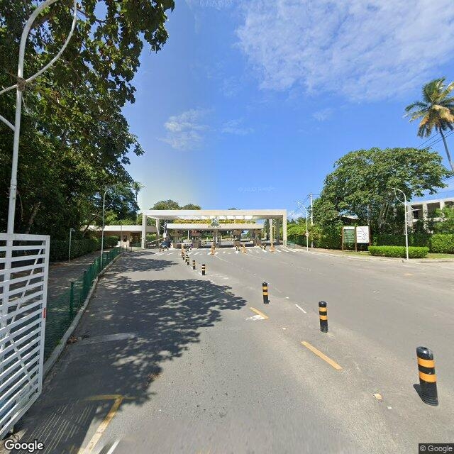 Imagem estática do "Street View" da localização