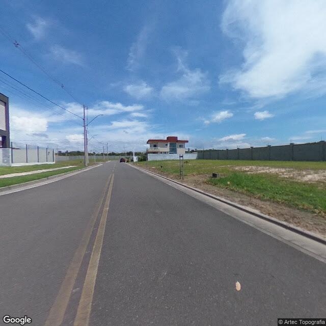 Imagem estática do "Street View" da localização