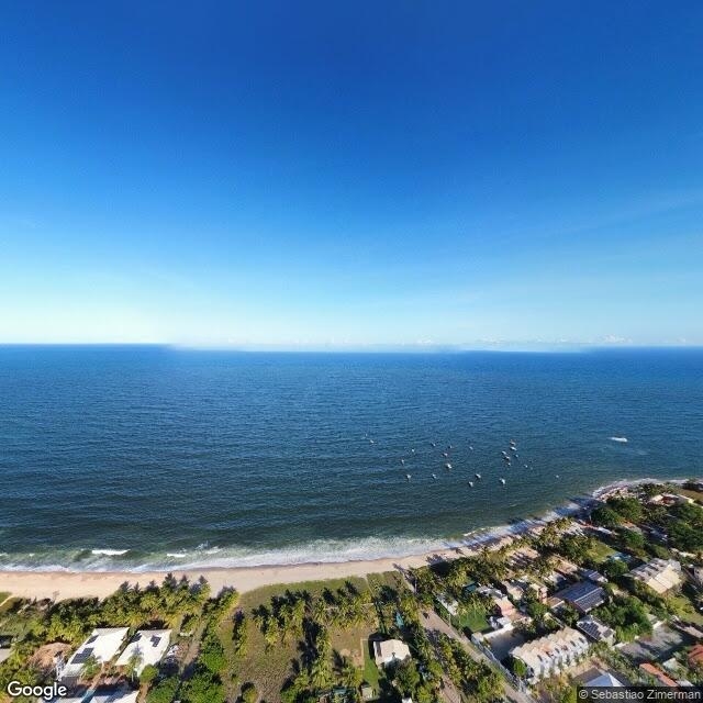 Imagem estática do "Street View" da localização