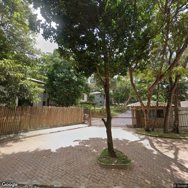 Imagem estática do "Street View" da localização