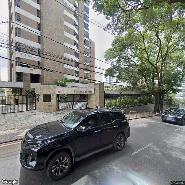 Imagem estática do "Street View" da localização